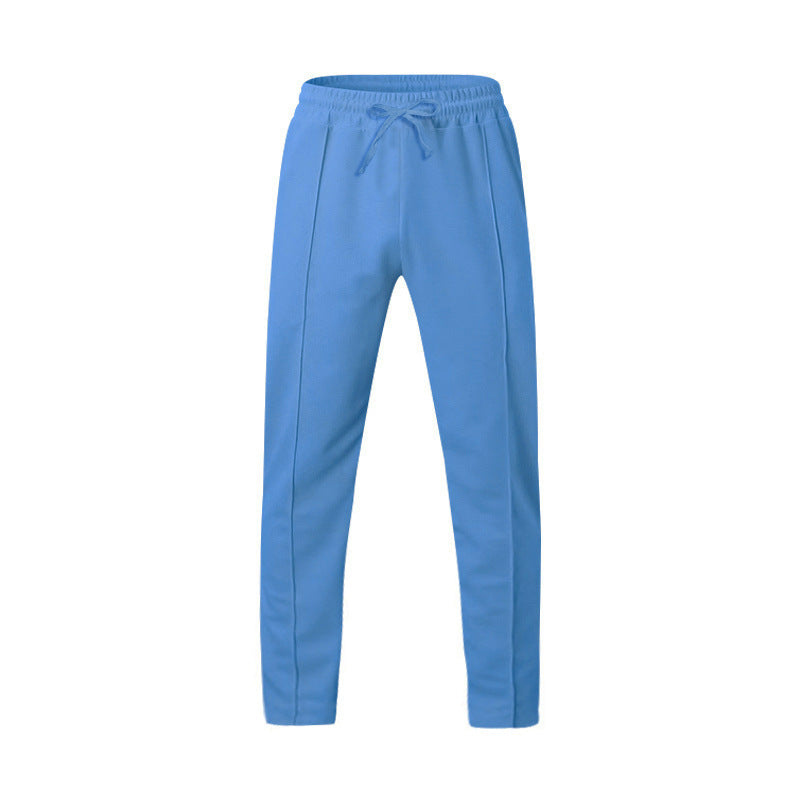 Men's sporty jogging pants with elastic waistband and functional side pockets Lisslune