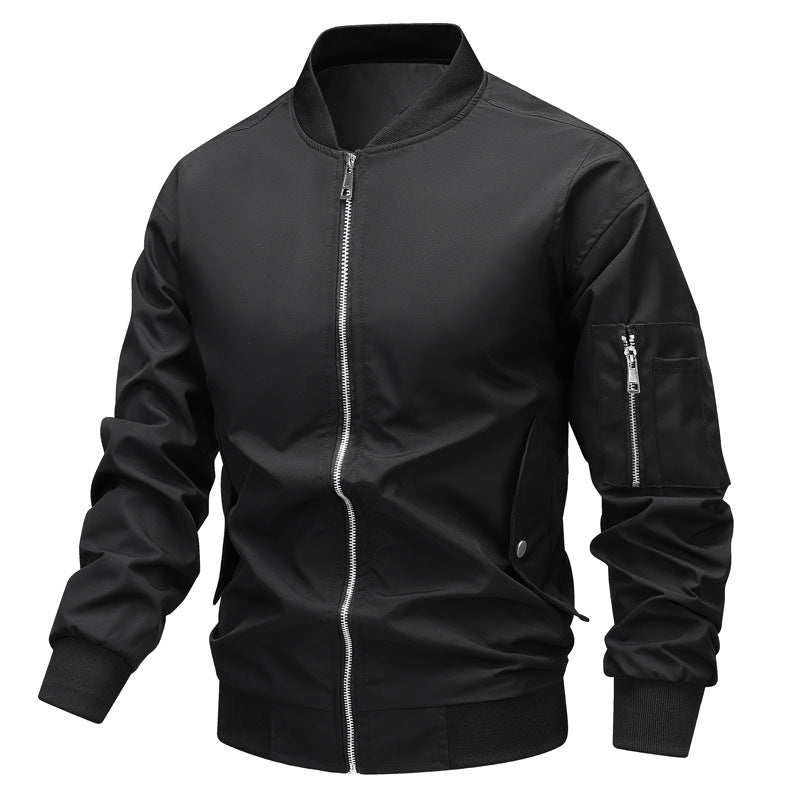 Men's Pilot Jacket with Practical Pockets Lisslune
