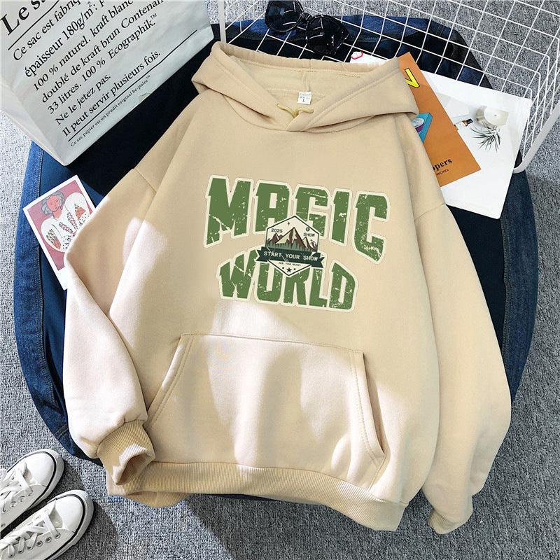 Women’s hoodie with modern graphic print Lisslune