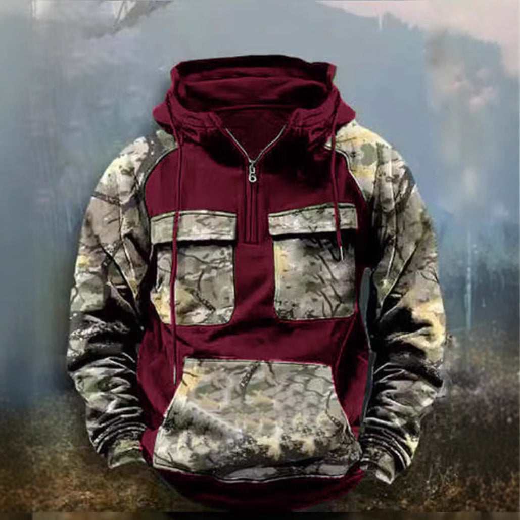Men's Camouflage Functional Hoodie Lisslune