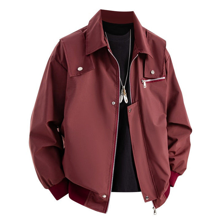 Men's Fashionable Leisure Jacket with Practical Pockets Lisslune