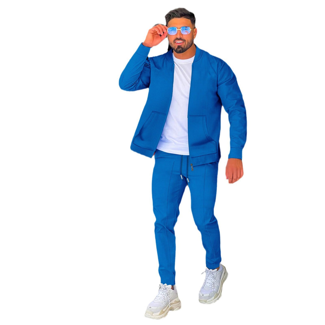 Men's sporty outfit with lightly textured design Lisslune