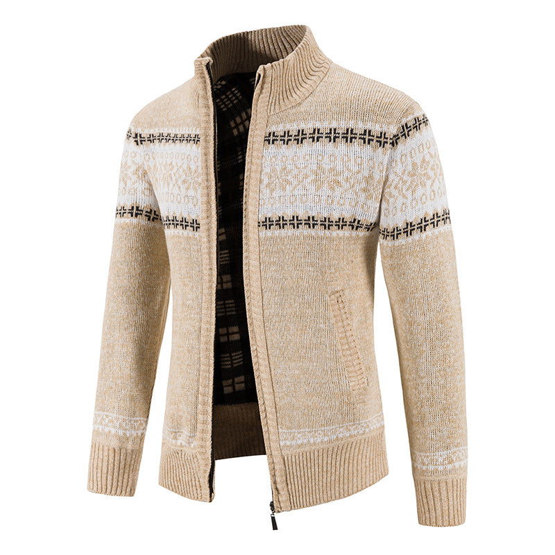 Men's cardigan with innovative design Lisslune
