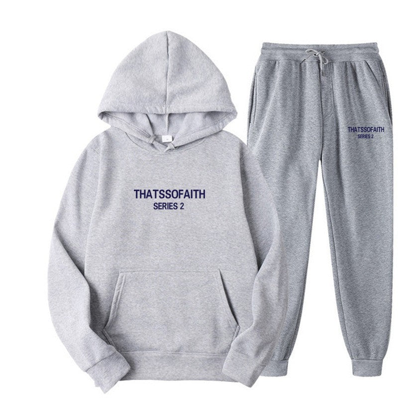 Women's tracksuit with modern hooded sweatshirt and comfortable sweatpants Lisslune