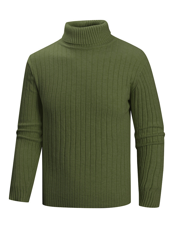 Men's Turtleneck Sweater made of high-quality fine knit Lisslune