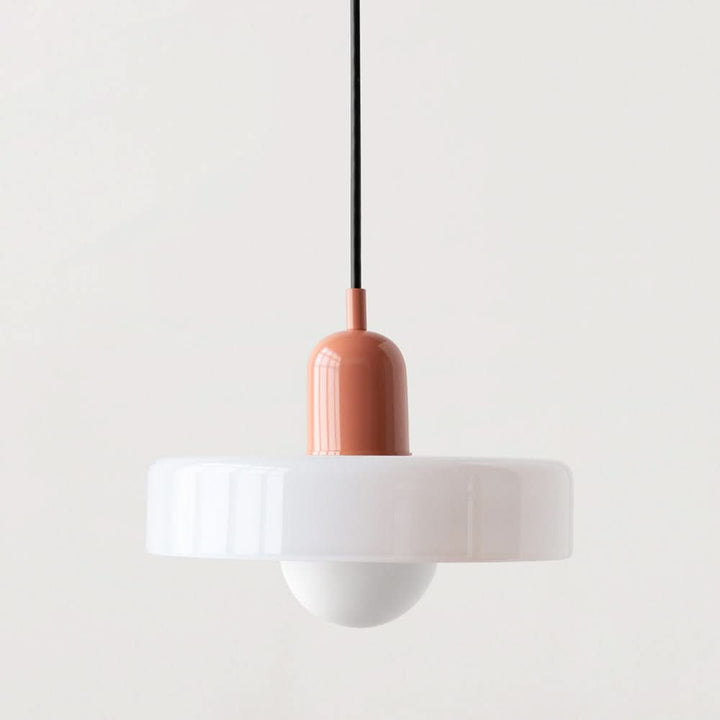 Lisslune | Bauhaus Colored Glass Pendant Light