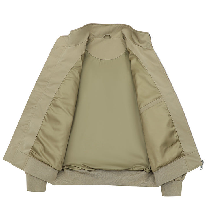 Men's multifunctional utility jacket with practical pockets and windproof design Lisslune