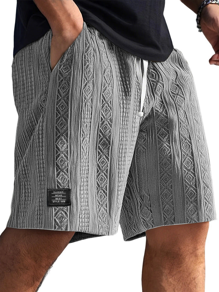 Men's Stylish Leisure Pants in Casual Knit Design Lisslune