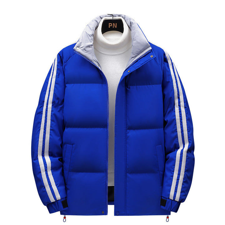 Men's insulated sports jacket with reflective stripes Lisslune
