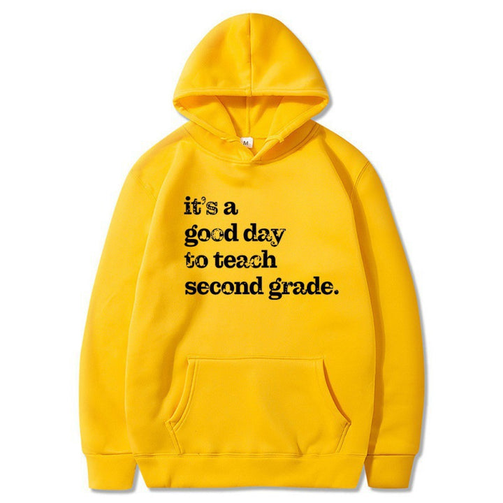 Women's hoodie with inspiring teacher quote and comfortable fit Lisslune