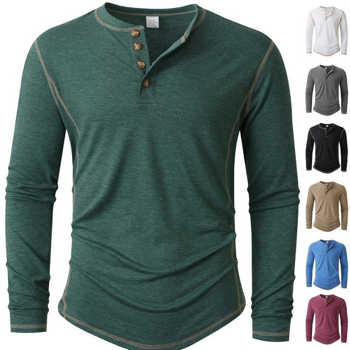 Men's Long Sleeve Shirt Lisslune