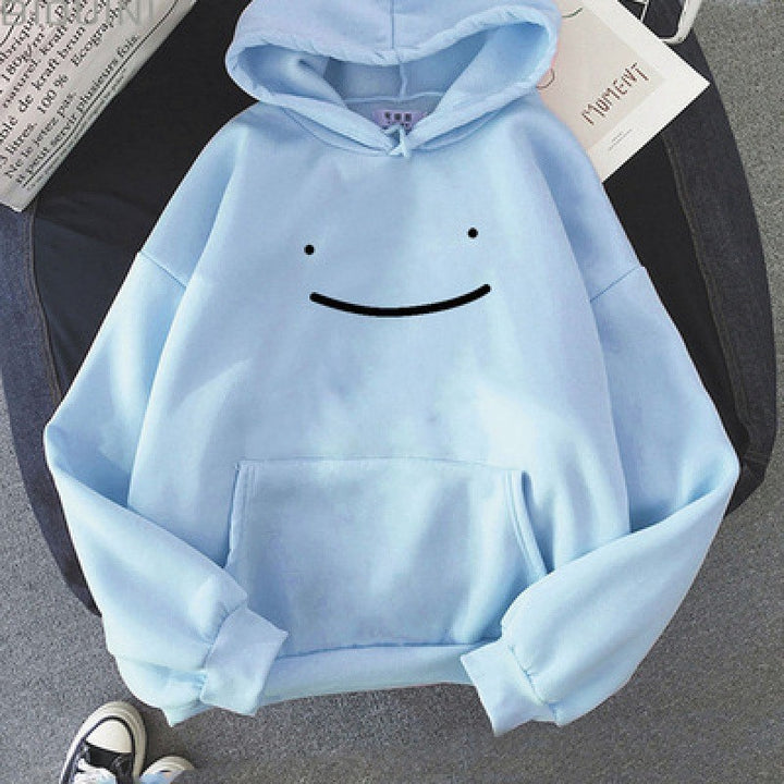 Women's hoodie with funny face motif Lisslune