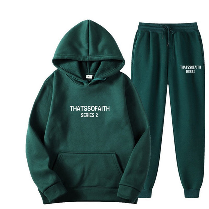 Women's tracksuit with modern hooded sweatshirt and comfortable sweatpants Lisslune