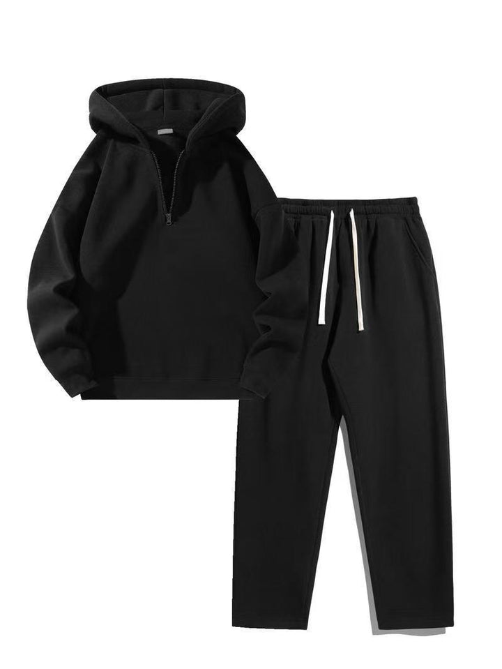 Women's sporty hoodie set with practical zip jacket and comfortable jogging pants Lisslune