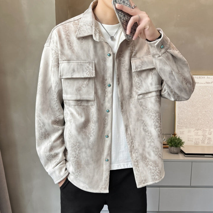 Men's Casual Overshirt Lisslune