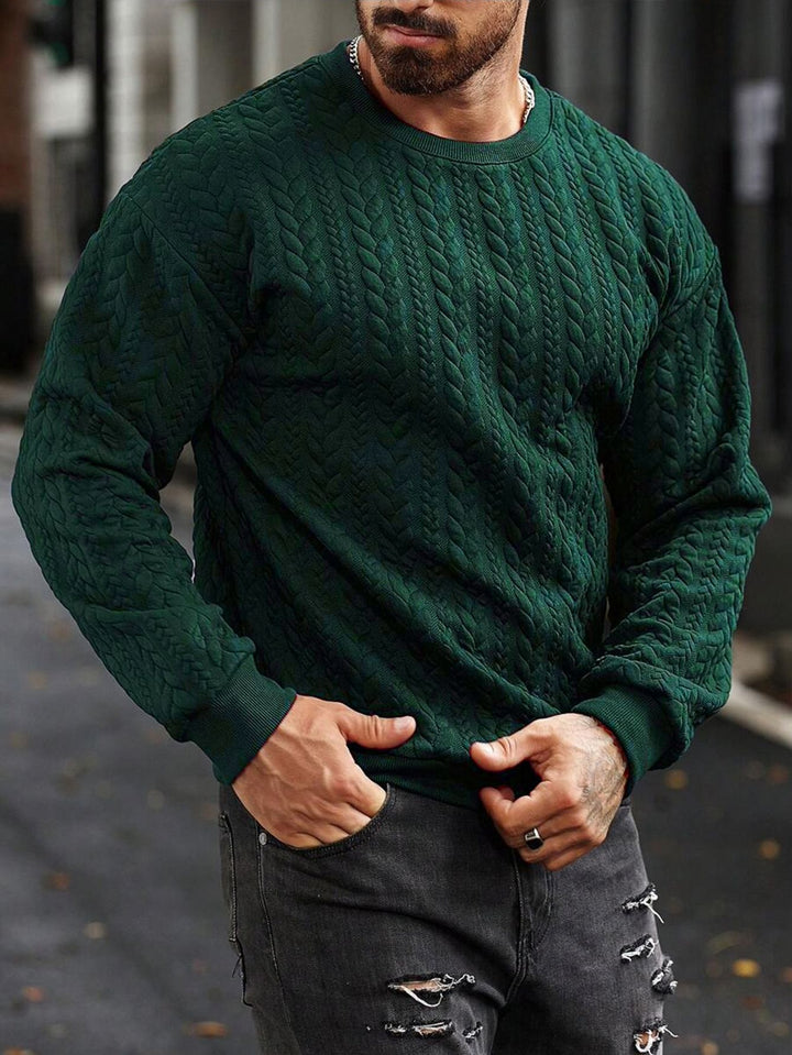 Men's Chunky Knit Sweater Lisslune