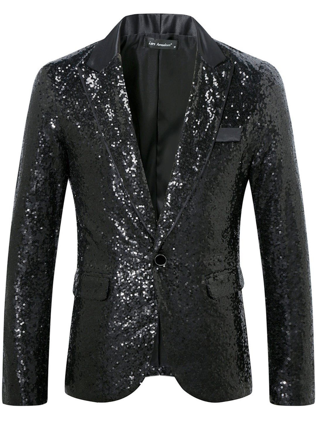 Men's Glamorous Sequin Blazer Lisslune