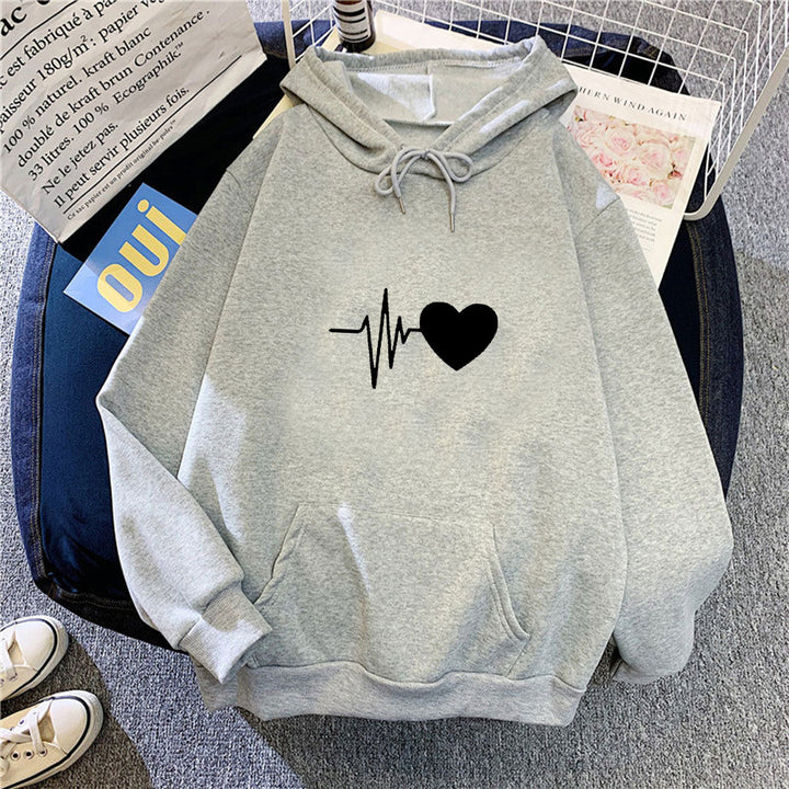 Women's hoodie with heartwarming design and cozy fit Lisslune