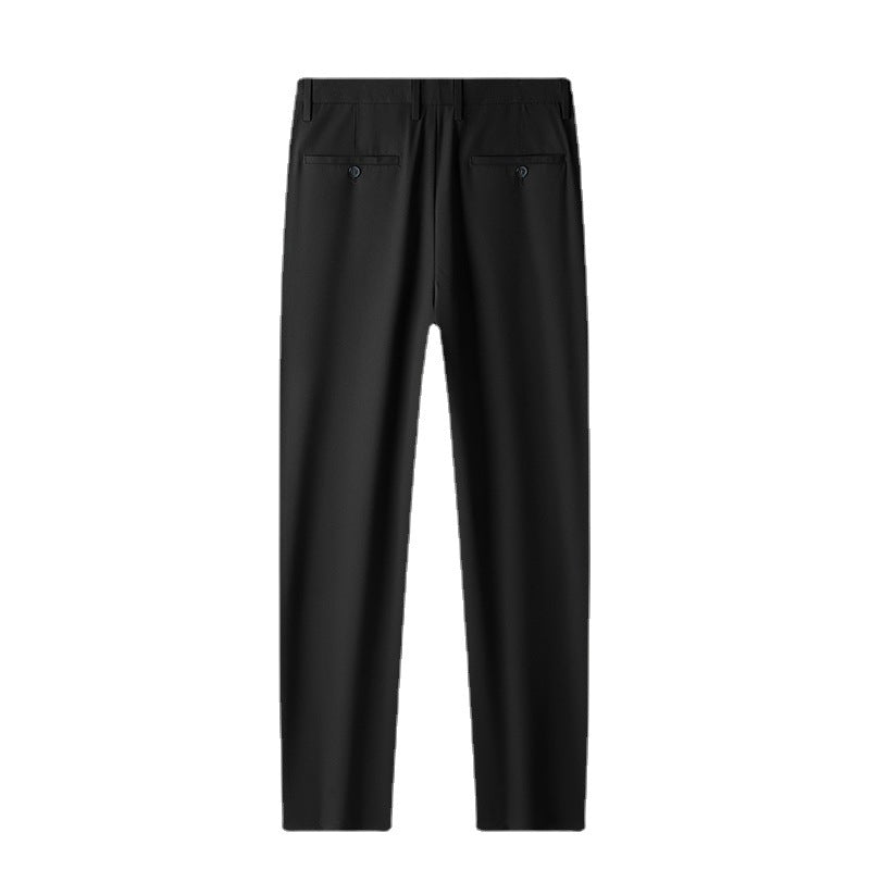 Men's elegant business trousers with fine texture Lisslune