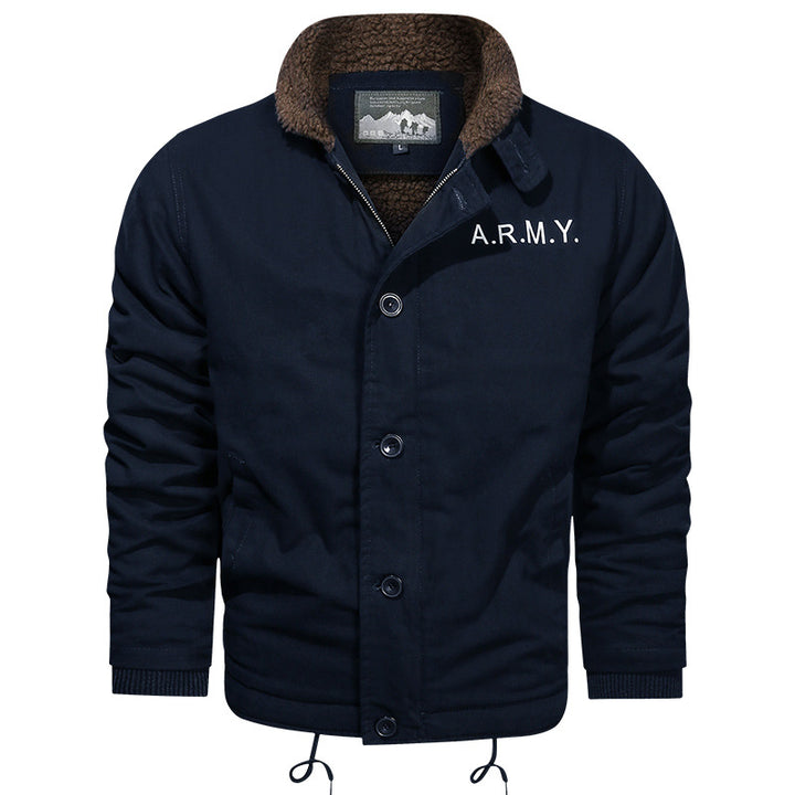 Men's Military-Inspired Jacket Lisslune