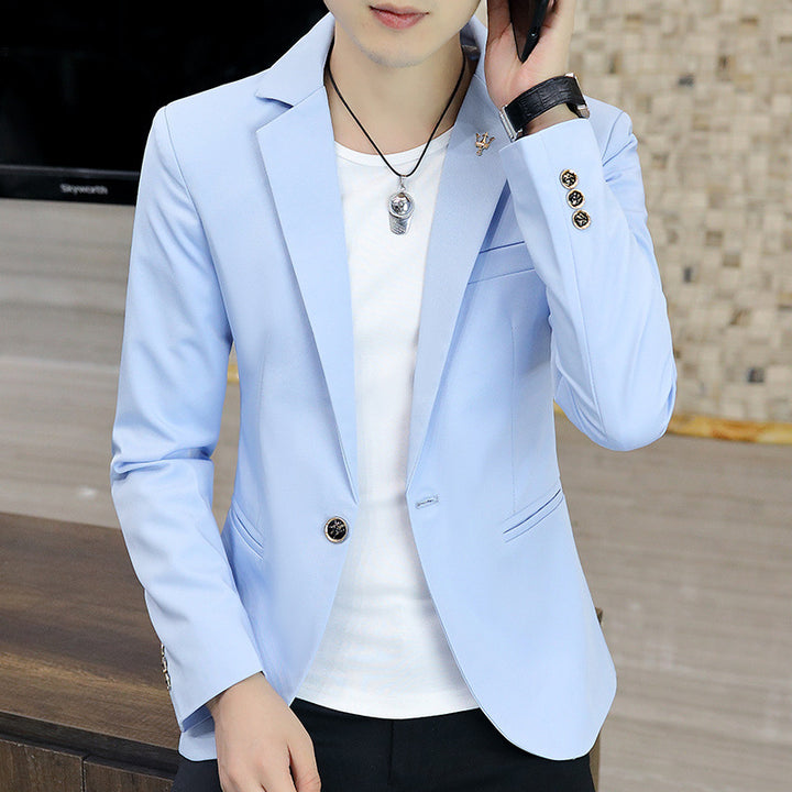 Men's Elegant Blazer Jacket with Modern Cut Elements Lisslune