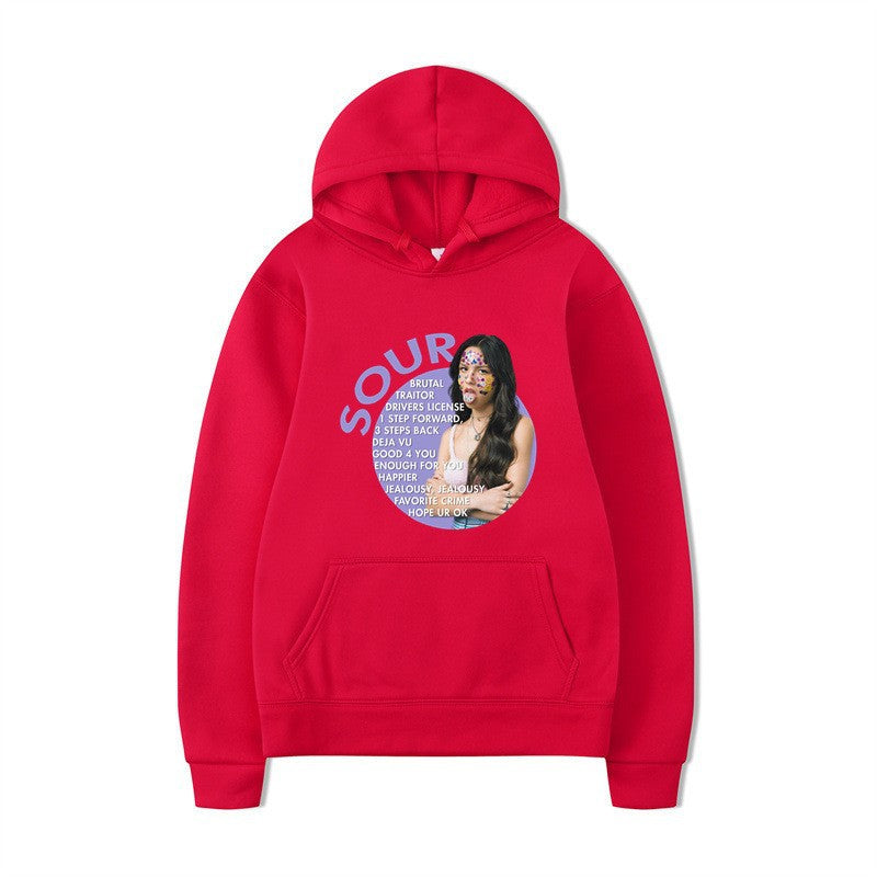 Women’s hoodie with creative graphic design and comfortable kangaroo pocket Lisslune