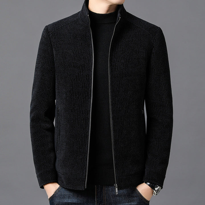 Men's Sporty and Elegant Jacket with Structured Design Lisslune