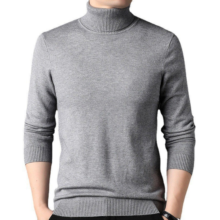 Men's fitted turtleneck sweater Lisslune