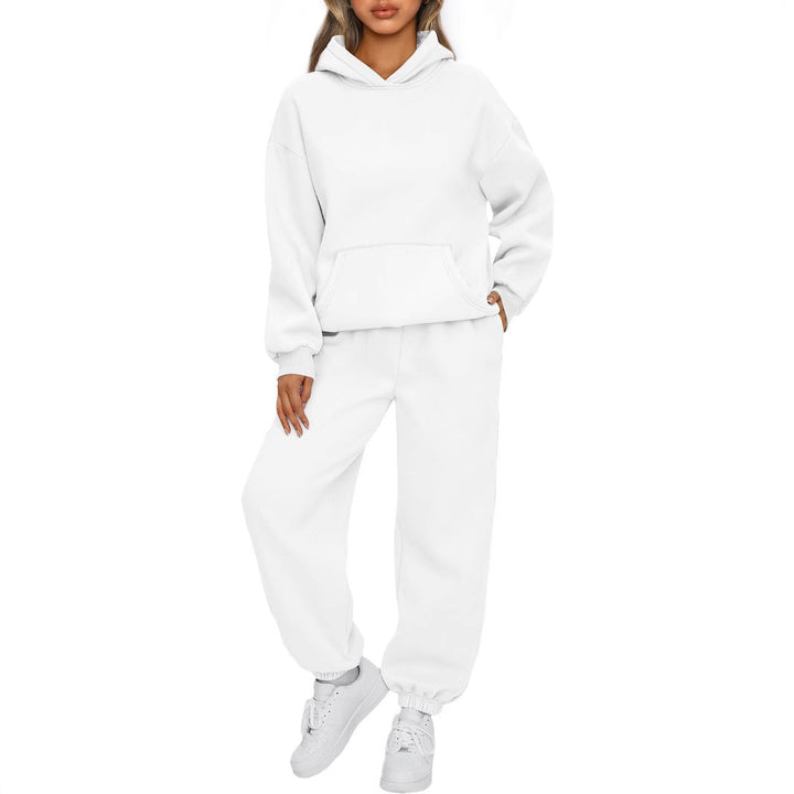 Women's Comfortable Hoodie Suit Made of Soft Sweat Fabric Lisslune