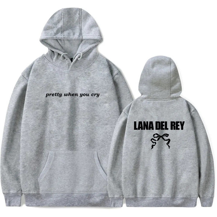Women's hoodie with creative lettering and casual fit Lisslune