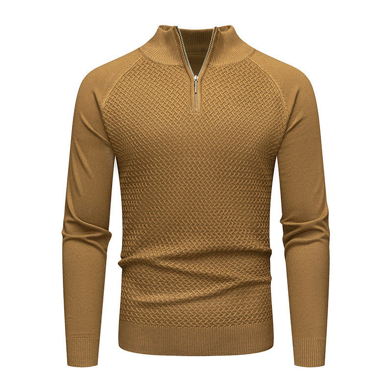 Men's knitted sweater with zipper Lisslune