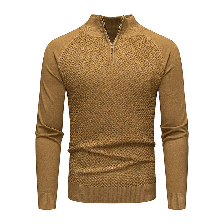 Men's knitted sweater with zipper Lisslune
