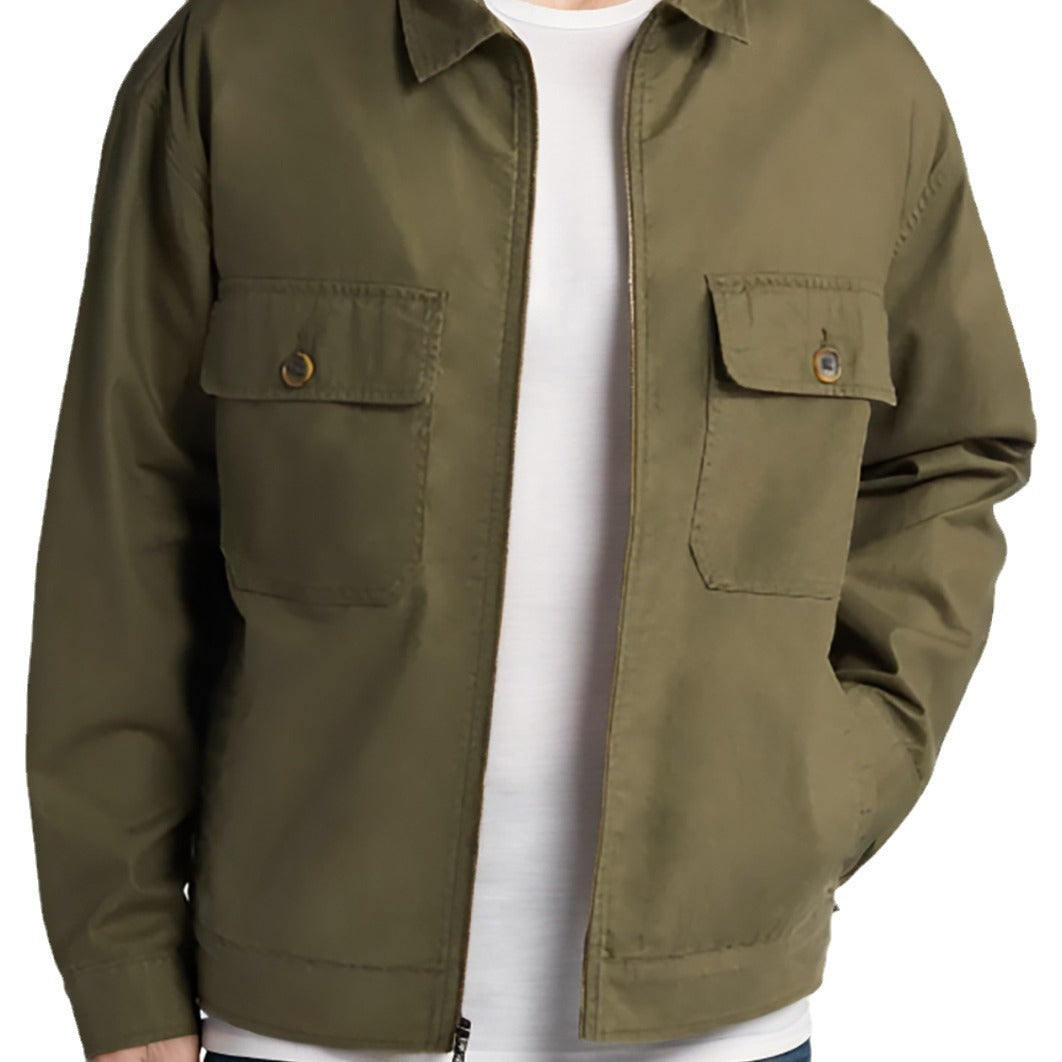 Men's utility jacket in modern design with practical pockets Lisslune