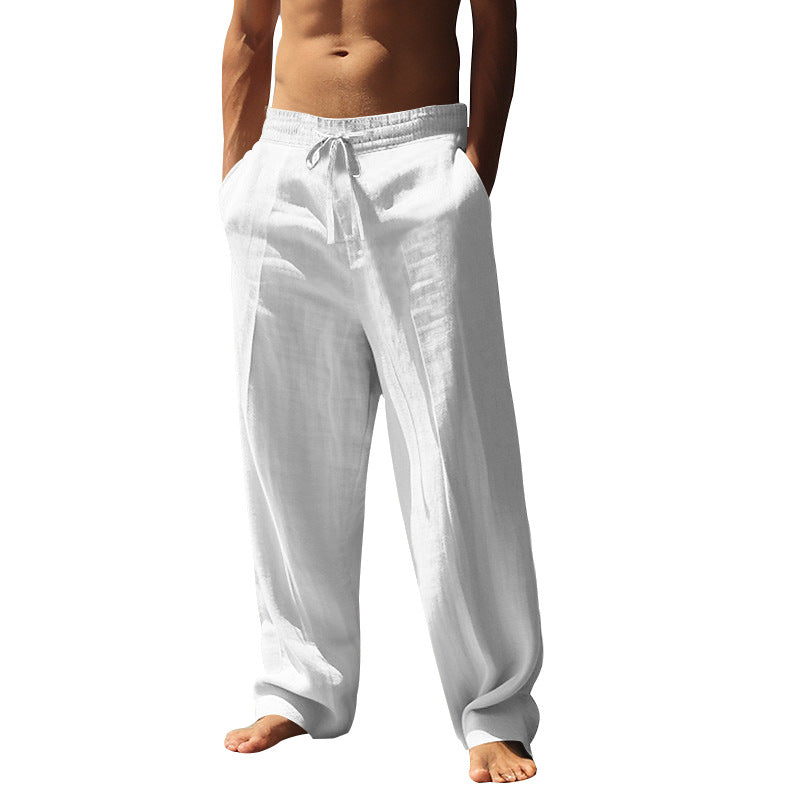 Men's Light Linen Pants Lisslune