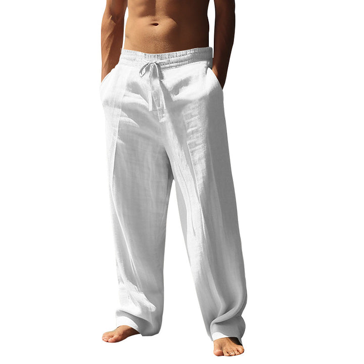 Men's Light Linen Pants Lisslune