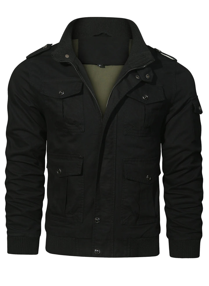 Men's Fashionable Utility Jacket with Practical Pockets Lisslune