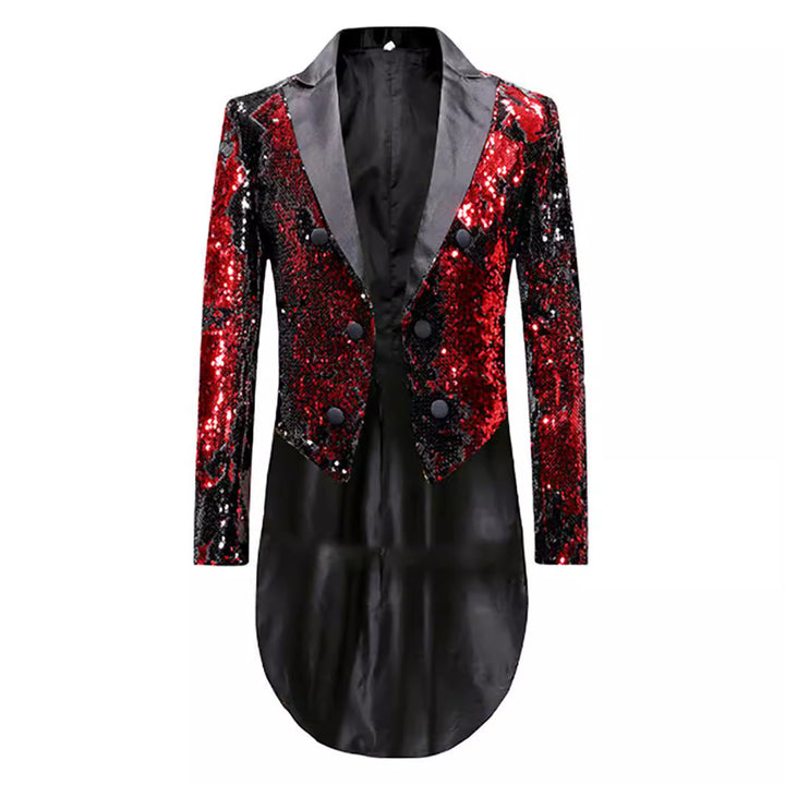 Men's elegant sequined jacket with modern cut Lisslune