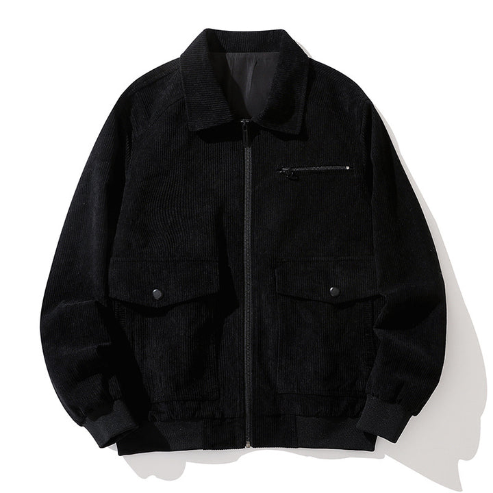 Men's cord jacket with practical pockets and high-quality workmanship Lisslune