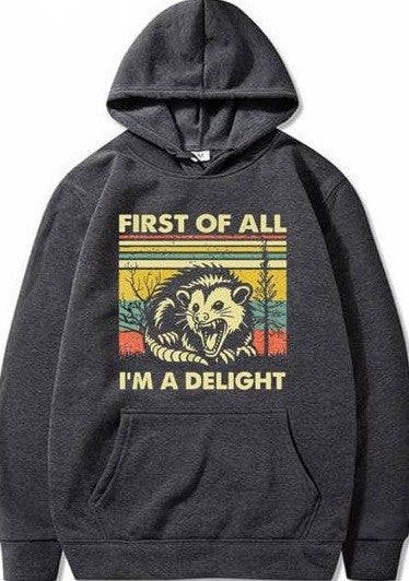 Women's hoodie with creative animal graphic and comfortable fit Lisslune