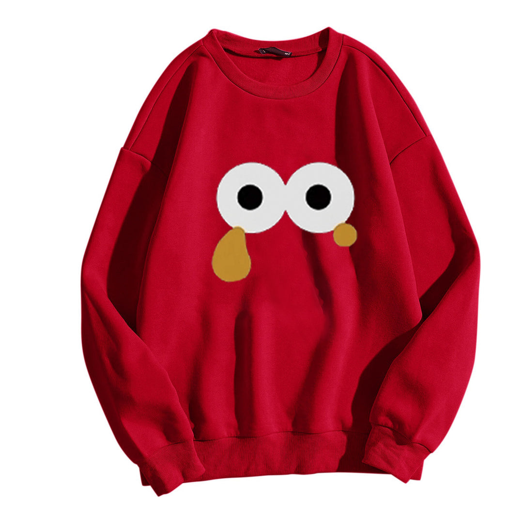 Women’s sweatshirt with unique cartoon design Lisslune