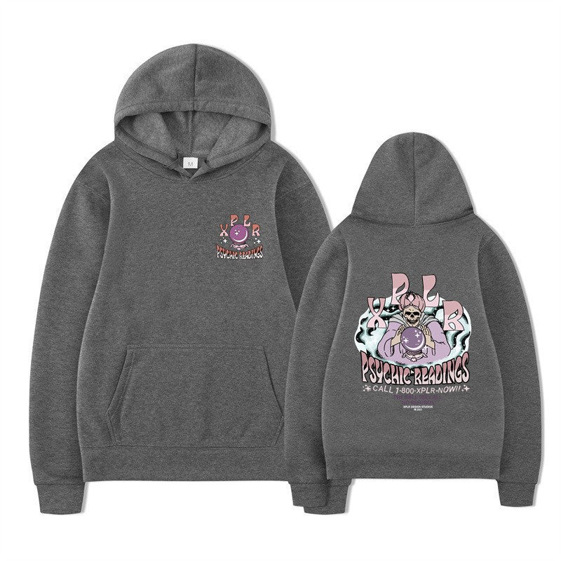 Women's hoodie with creative graphic design Lisslune