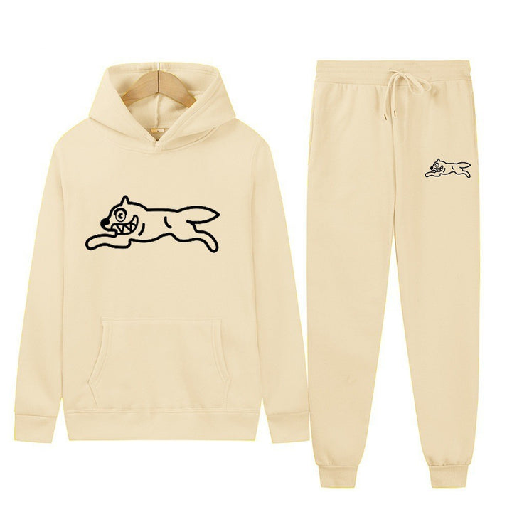 Women’s sporty hoodie set with cool animal motif Lisslune