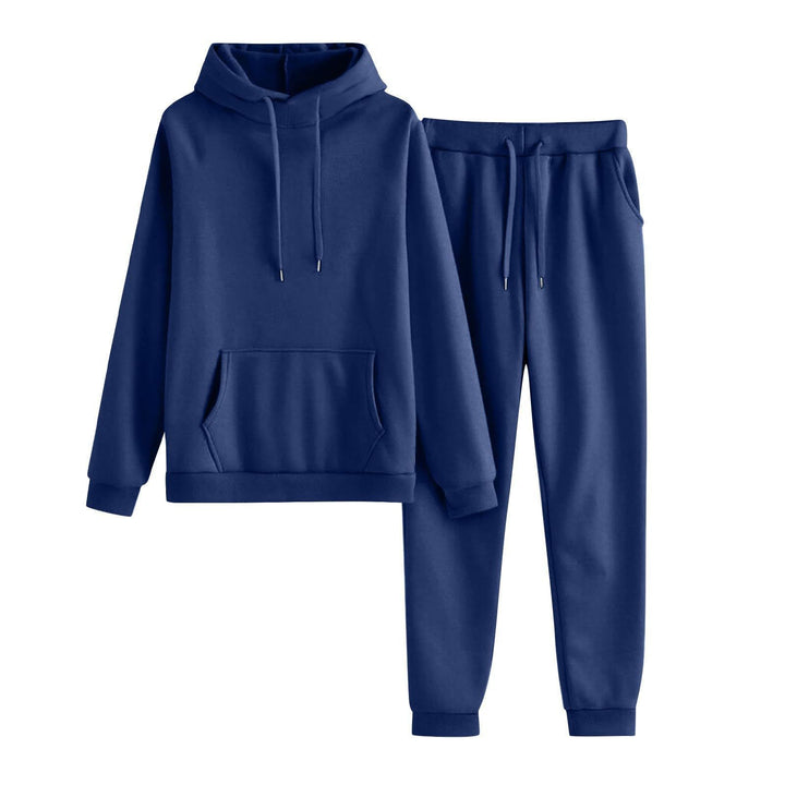 Women's hoodie and jogger set in a casual cut with practical pockets Lisslune