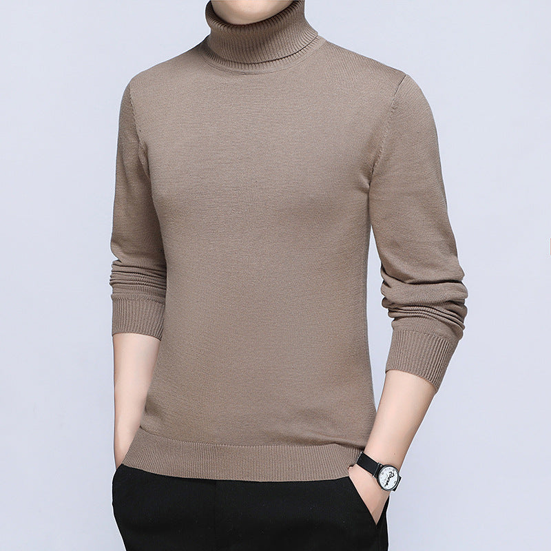 Men's turtleneck sweater made of high-quality, breathable cotton Lisslune