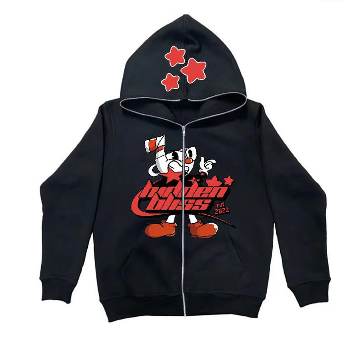 Women's hoodie with exciting graphic design Lisslune