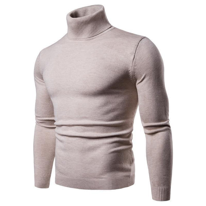 Men's turtleneck sweater made of fine merino wool Lisslune