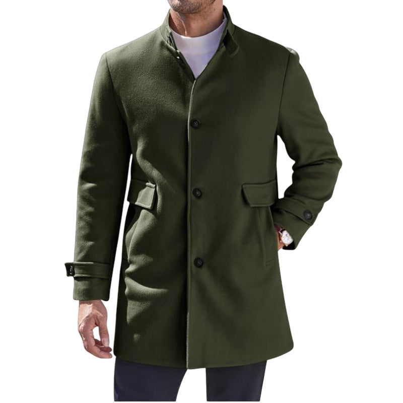 Men's classic wool coat Lisslune