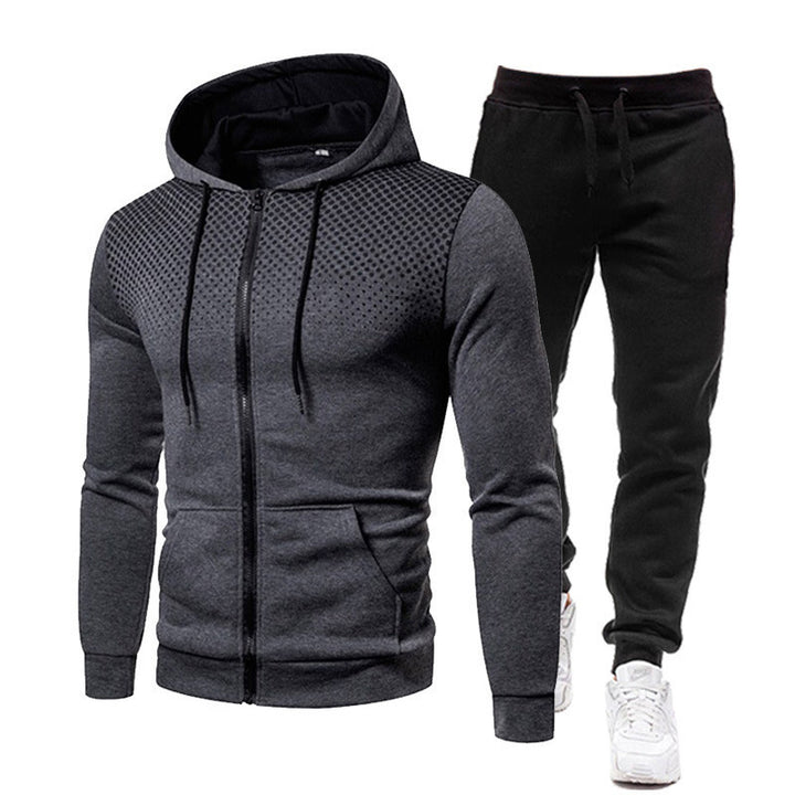Men's Sporty Tracksuit with Breathable Properties Lisslune