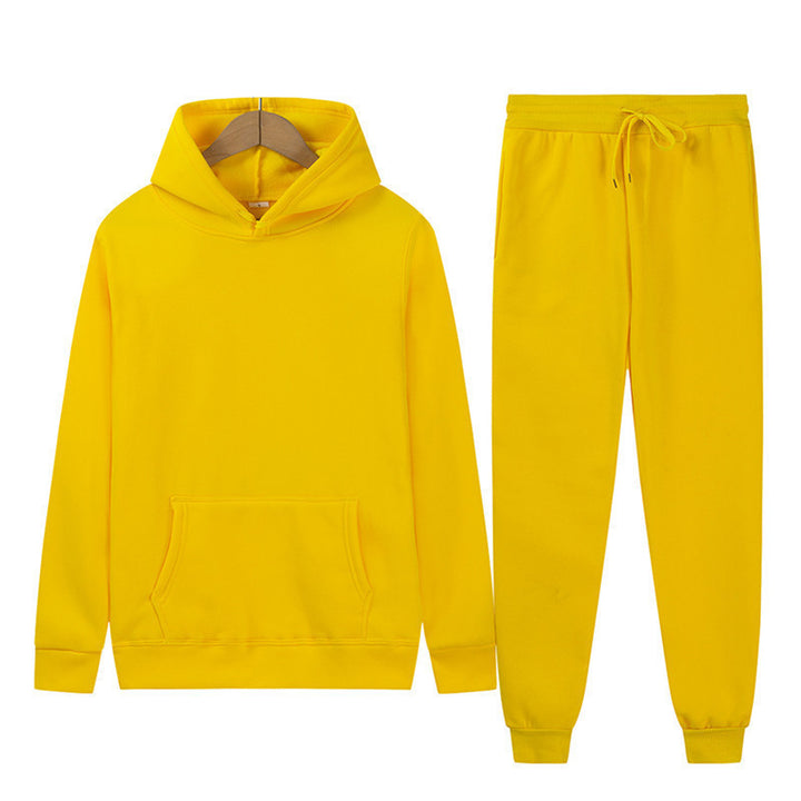 Women's Hooded Sweater and Jogging Pants Set made of high-quality Cotton Blend Lisslune