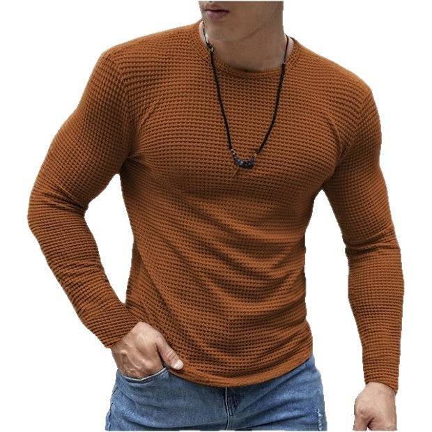 Men's long-sleeve shirt with structured design Lisslune